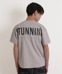 GLAZOS | バックBIGロゴプリント半袖Tシャツ(Tシャツ/カットソー)