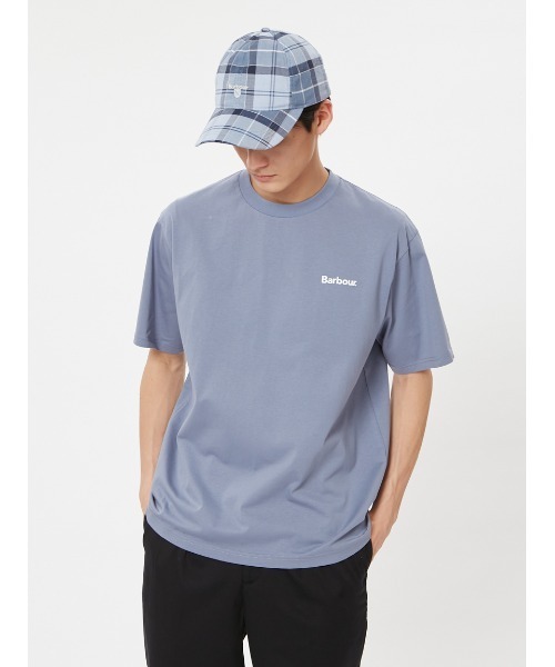 'JAPAN LIMITED' バックプリント ベーシックロゴ Ｔシャツ（オーバーサイズフィット）（Tシャツ/カットソー）｜Barbour（バブアー）