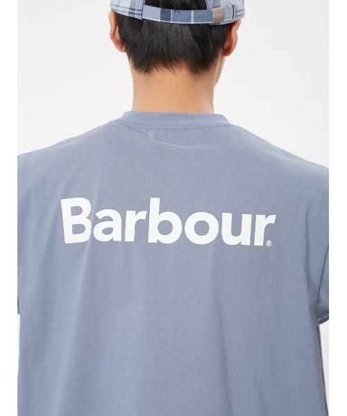 'JAPAN LIMITED' バックプリント ベーシックロゴ Ｔシャツ（オーバーサイズフィット）（Tシャツ/カットソー）｜Barbour（バブアー）