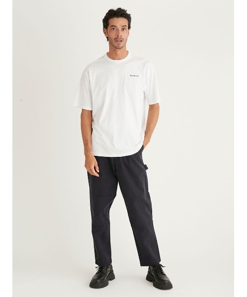 'JAPAN LIMITED' バックプリント ベーシックロゴ Ｔシャツ（オーバーサイズフィット）（Tシャツ/カットソー）｜Barbour（バブアー）