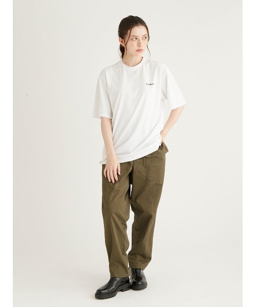 'JAPAN LIMITED' バックプリント ベーシックロゴ Ｔシャツ（オーバーサイズフィット）（Tシャツ/カットソー）｜Barbour（バブアー）