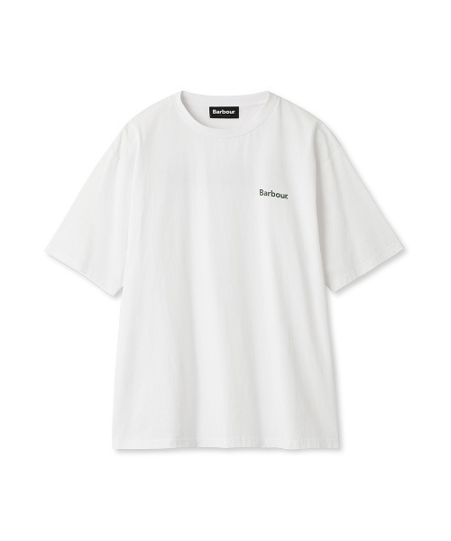 'JAPAN LIMITED' バックプリント ベーシックロゴ Ｔシャツ（オーバーサイズフィット）（Tシャツ/カットソー）｜Barbour（バブアー）