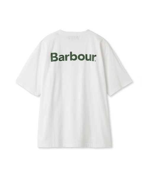 'JAPAN LIMITED' バックプリント ベーシックロゴ Ｔシャツ（オーバーサイズフィット）（Tシャツ/カットソー）｜Barbour（バブアー）
