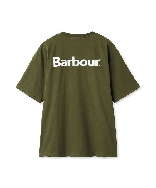 'JAPAN LIMITED' バックプリント ベーシックロゴ Ｔシャツ（オーバーサイズフィット）（Tシャツ/カットソー）｜Barbour（バブアー）