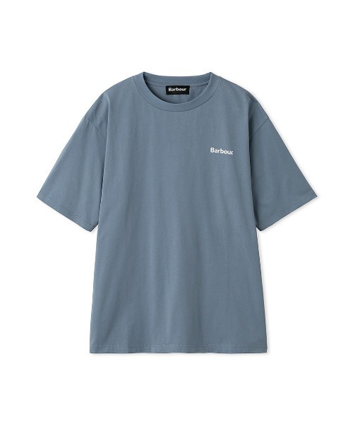 'JAPAN LIMITED' バックプリント ベーシックロゴ Ｔシャツ（オーバーサイズフィット）（Tシャツ/カットソー）｜Barbour（バブアー）