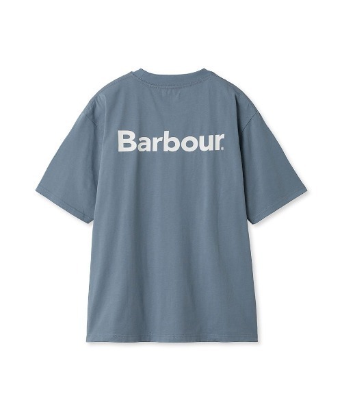'JAPAN LIMITED' バックプリント ベーシックロゴ Ｔシャツ（オーバーサイズフィット）（Tシャツ/カットソー）｜Barbour（バブアー）