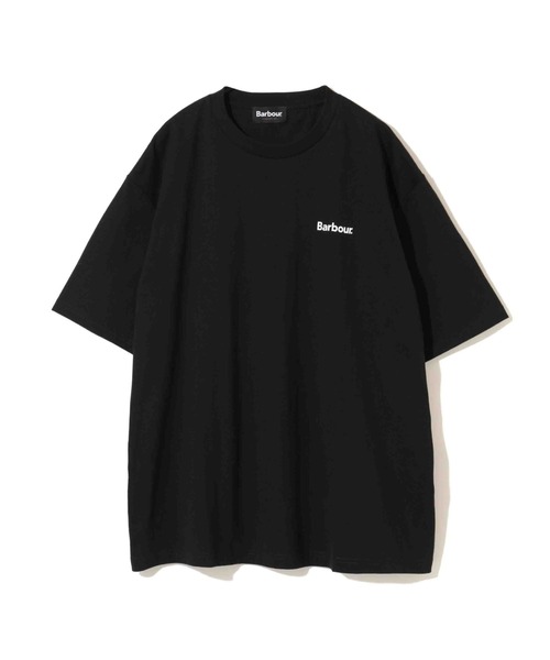 'JAPAN LIMITED' バックプリント ベーシックロゴ Ｔシャツ（オーバーサイズフィット）（Tシャツ/カットソー）｜Barbour（バブアー）