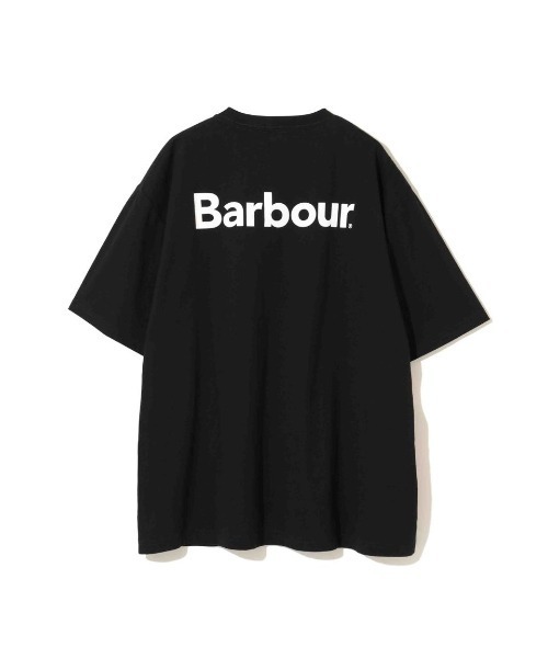 'JAPAN LIMITED' バックプリント ベーシックロゴ Ｔシャツ（オーバーサイズフィット）（Tシャツ/カットソー）｜Barbour（バブアー）
