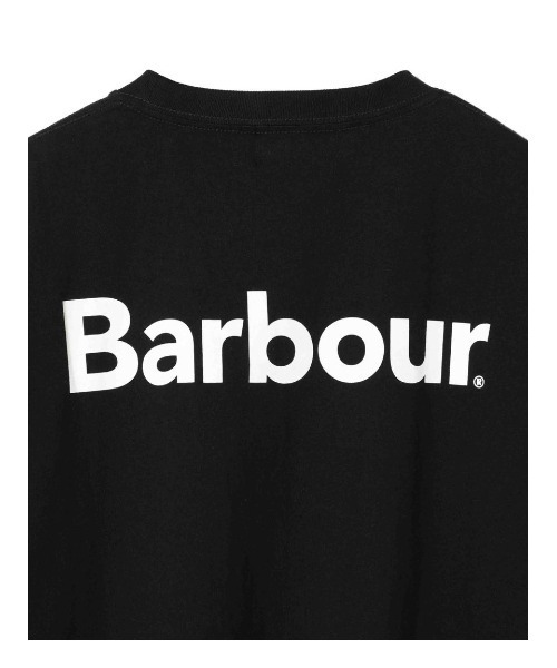 'JAPAN LIMITED' バックプリント ベーシックロゴ Ｔシャツ（オーバーサイズフィット）（Tシャツ/カットソー）｜Barbour（バブアー）