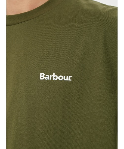 'JAPAN LIMITED' バックプリント ベーシックロゴ Ｔシャツ（オーバーサイズフィット）（Tシャツ/カットソー）｜Barbour（バブアー）