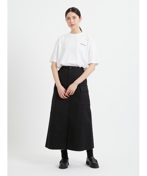 'JAPAN LIMITED' バックプリント ベーシックロゴ Ｔシャツ（オーバーサイズフィット）（Tシャツ/カットソー）｜Barbour（バブアー）