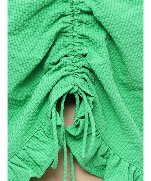 CALNAMUR（カルナムール）の「2WAYギャザーブラウス（シャツ/ブラウス・レディース・ブラック/イエロー/グリーン・FREE）」の18枚目の写真