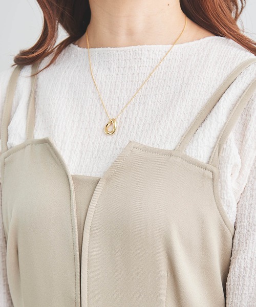 mil（ミル）の「【150㎝前後の小柄さんサイズ】タックキャミワンピース（ワンピース・レディース・グレイッシュベージュ/モカ/ブラック・S/M/XS）」の5枚目の写真