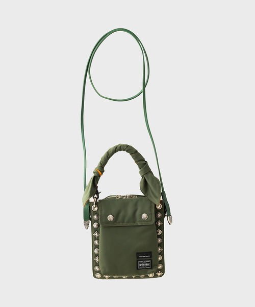 TOGA VIRILIS（トーガ ビリリース）の「Shoulder pouch PORTER SP（ショルダーバッグ・メンズ・グリーン/ブラック・FREE）」の18枚目の写真