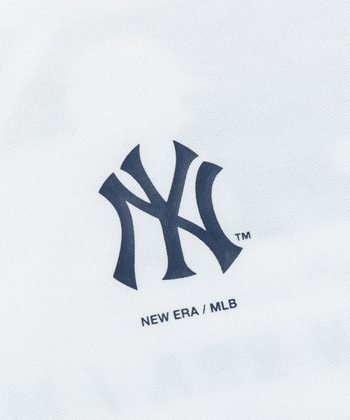 NEW ERA(ニューエラ)の「【NEW ERA】GOLF 半袖 ミッドネック Tシャツ MLB ニューヨーク・ヤンキース ホワイト(Tシャツ/カットソー・メンズ・ホワイト・M/L/XL)」の3枚目の写真
