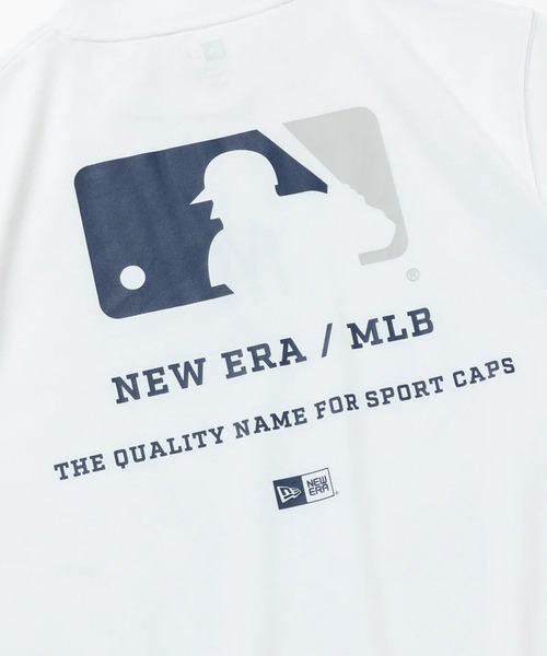 NEW ERA(ニューエラ)の「【NEW ERA】GOLF 半袖 ミッドネック Tシャツ MLB ニューヨーク・ヤンキース ホワイト(Tシャツ/カットソー・メンズ・ホワイト・M/L/XL)」の4枚目の写真