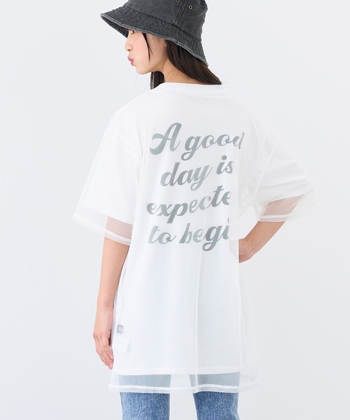 セール】チュールTシャツ＆ビッグTシャツセット(140㎝～160