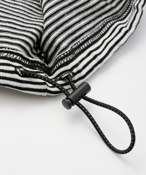 THE CRAFT CREW PRODUCTS（ザクラフトクループロダクツ）の「ドロスト ファンクショナルファブリック ビッグシルエット ボーダークルーネック半袖Tシャツ / 抗菌・防臭【THE CRAFT CREW PRODUCTS】（Tシャツ/カットソー・メンズ・ダークグリーン/ダークブラウン/ダークネイビー/ホワイト/グレイッシュベージュ/ブラック/チャコール・S/L/M）」の11枚目の写真