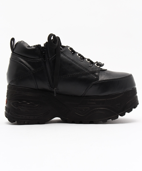 YOSUKE（ヨースケ）の「「YOSUKE/ヨースケ」厚底レースアップスニーカー（スニーカー・レディース・ブラック/ブラック×ホワイト/ホワイト/ブラック系その他/クリアブラック/シルバー/ブルー/レッド/カーキ/グリーン系その他/ライトブルー/ダークグレー・23/24/23.5/22.5/24.5）」の16枚目の写真