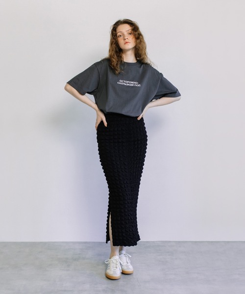 WCJ（ダブルシージェイ）の「ポップコーンスカート（スカート・レディース・グリーン/ライム/ピンク/オレンジ/ブラック・FREE）」の2枚目の写真