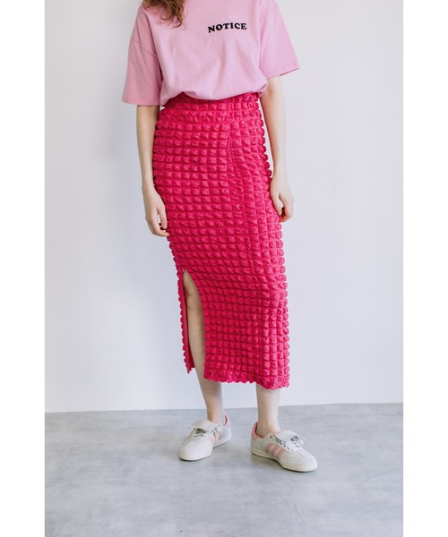 WCJ（ダブルシージェイ）の「ポップコーンスカート（スカート・レディース・グリーン/ライム/ピンク/オレンジ/ブラック・FREE）」の14枚目の写真