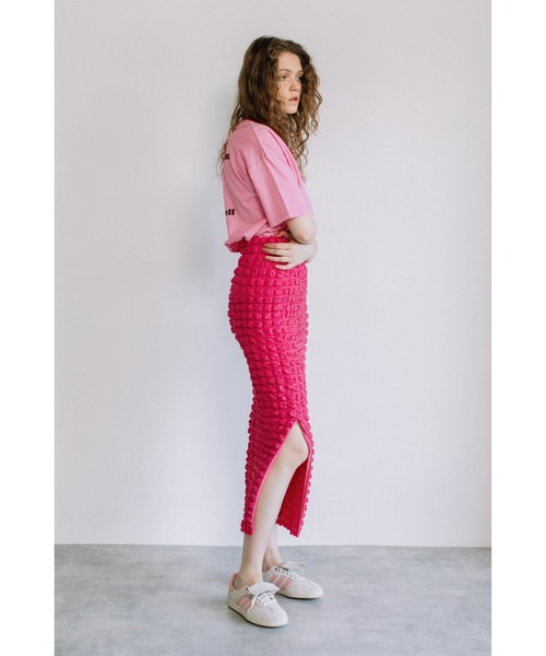 WCJ（ダブルシージェイ）の「ポップコーンスカート（スカート・レディース・グリーン/ライム/ピンク/オレンジ/ブラック・FREE）」の13枚目の写真