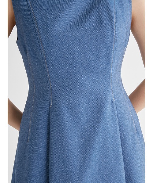 CELFORD(セルフォード)の「スカラカラーノースリーブワンピース(ワンピース・レディース・その他/インディゴブルー/ブルー・38/36/32)」の13枚目の写真
