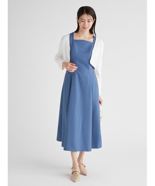 CELFORD(セルフォード)の「スカラカラーノースリーブワンピース(ワンピース・レディース・その他/インディゴブルー/ブルー・38/36/32)」の17枚目の写真