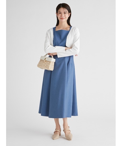 CELFORD(セルフォード)の「スカラカラーノースリーブワンピース(ワンピース・レディース・その他/インディゴブルー/ブルー・38/36/32)」の18枚目の写真