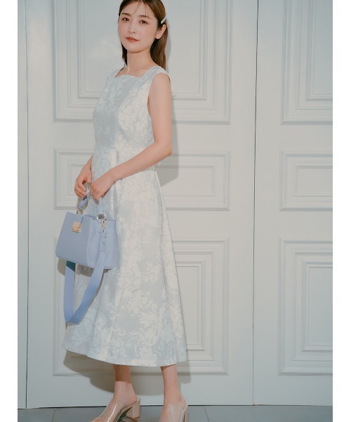 CELFORD(セルフォード)の「スカラカラーノースリーブワンピース(ワンピース・レディース・その他/インディゴブルー/ブルー・38/36/32)」の4枚目の写真