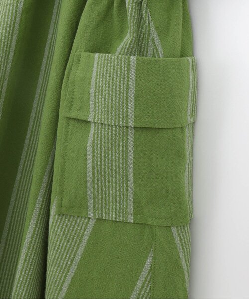 p.premier（ピードットプルミエ）の「先染めストライプワンピース&トップスセット（ワンピース・キッズ・ブラウン/レッド/グリーン・110/120/80/130/140/90/100）」の16枚目の写真