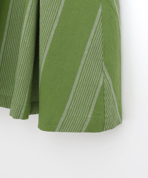 p.premier（ピードットプルミエ）の「先染めストライプワンピース&トップスセット（ワンピース・キッズ・ブラウン/レッド/グリーン・110/120/80/130/140/90/100）」の17枚目の写真