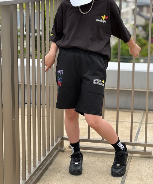 CTLS ロゴ入り 黒パンツ サイドロゴ ショートパンツ [全4色] – muta Online Store