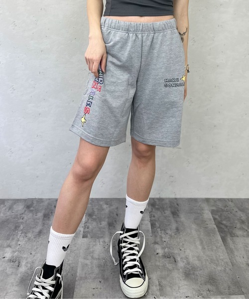 Mark Gonzales(マーク・ゴンザレス)の「MARK GONZALES ART WORK/マークゴンザレス【web限定】マルチカラーロゴスウェットショーツ(スウェットパンツ・メンズ・ブラック/グレー・X-LARGE/LARGE/MEDIUM)」の22枚目の写真