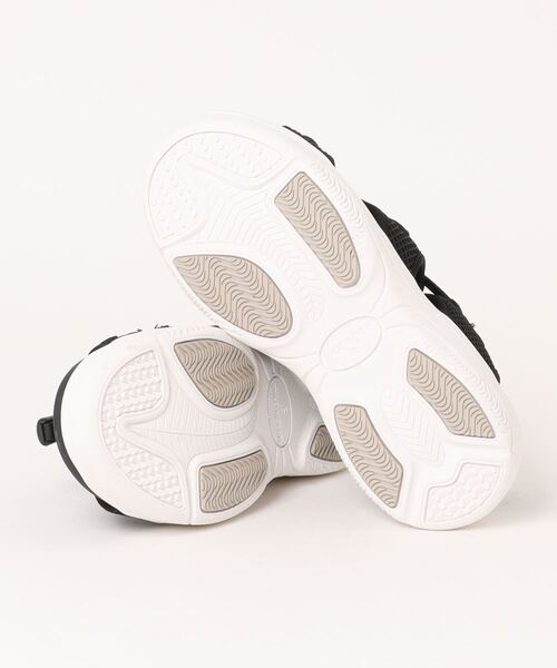 HEAL ME(ヒールミー)の「HEAL ME ヒールミー レディース ドローコード厚底スポーティーサンダル【軽量】 224305(サンダル・レディース・ブラック×ホワイト/ブラック×ブラック・M/L/LL/S)」の5枚目の写真