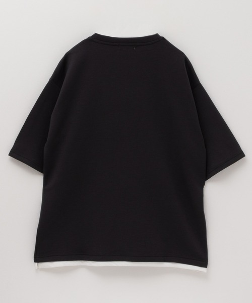 URBAN COLLECTION(アーバンコレクション)の「AIR SMOOSY ショートスリーブTee(Tシャツ/カットソー・メンズ・ブルー/グレイッシュベージュ/ホワイト/チャコールグレー・S/M/L/XL)」の20枚目の写真