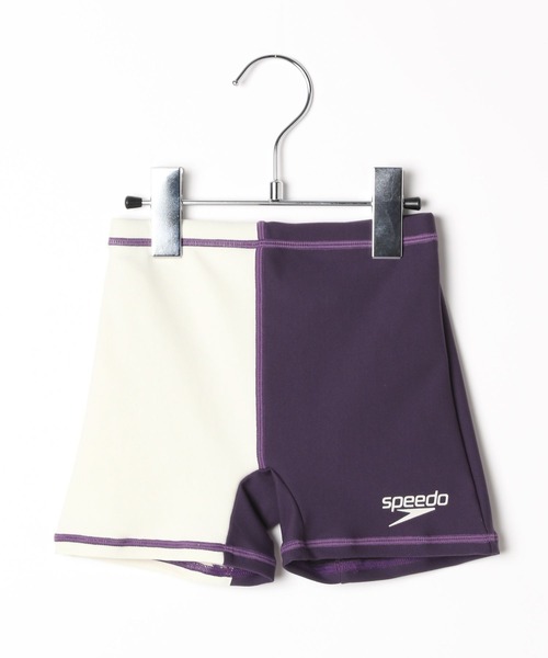 Speedo（スピード）の「[UVカット機能付き]【Speedo】セパレート水着（KIDS）（水着・キッズ・ブルー/グリーン/ブラウン・120cm/110cm/100cm）」の18枚目の写真