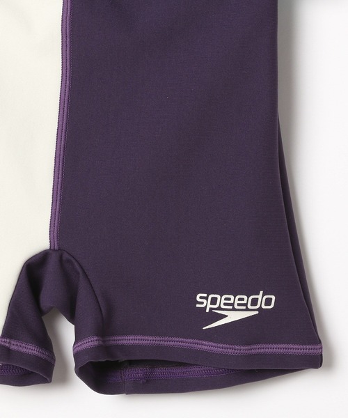 Speedo（スピード）の「[UVカット機能付き]【Speedo】セパレート水着（KIDS）（水着・キッズ・ブルー/グリーン/ブラウン・120cm/110cm/100cm）」の22枚目の写真
