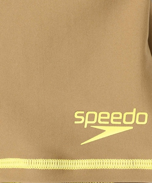 Speedo（スピード）の「[UVカット機能付き]【Speedo】セパレート水着（KIDS）（水着・キッズ・ブルー/グリーン/ブラウン・120cm/110cm/100cm）」の14枚目の写真