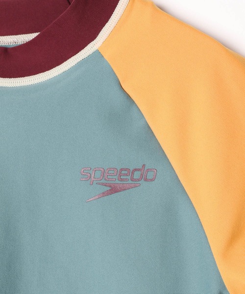 Speedo（スピード）の「[UVカット機能付き]【Speedo】セパレート水着（KIDS）（水着・キッズ・ブルー/グリーン/ブラウン・120cm/110cm/100cm）」の15枚目の写真