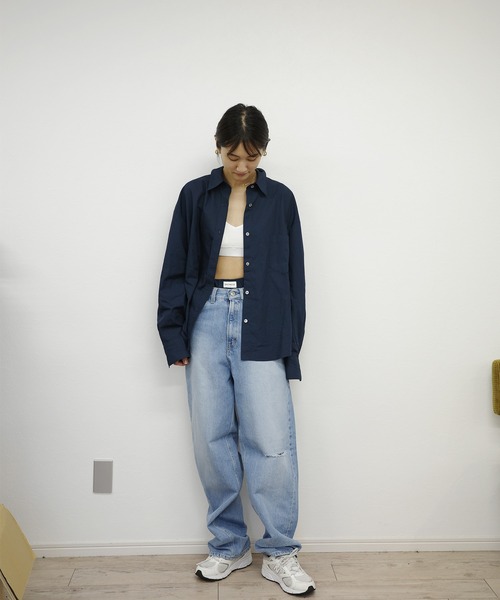 ENCIRCLE（エンサークル）の「【ENCIRCLE/エンサークル】en boxers/エンボクサー（その他パンツ・レディース・ネイビー・2/1）」の3枚目の写真