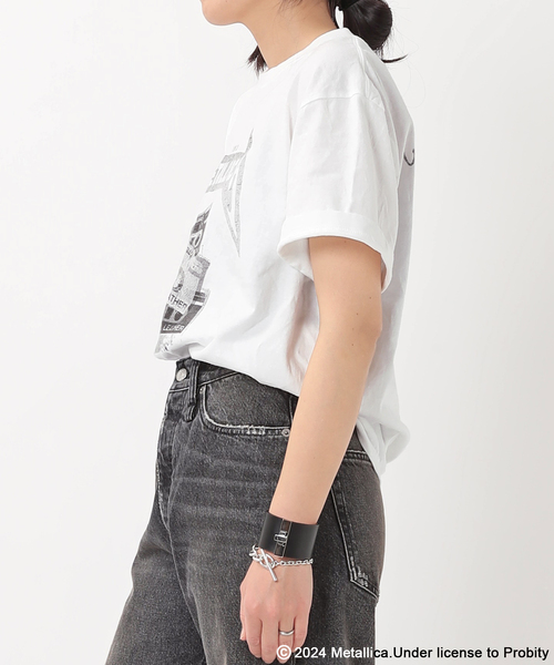 GOOD ROCK SPEED（グッドロックスピード）の「【GOOD ROCK SPEED / グッドロックスピード】METALLICA cassette tape（Tシャツ/カットソー・レディース・ホワイト・FREE）」の7枚目の写真