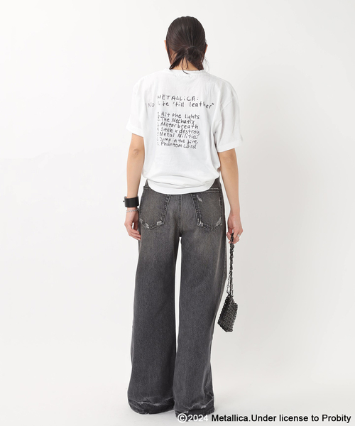 GOOD ROCK SPEED（グッドロックスピード）の「【GOOD ROCK SPEED / グッドロックスピード】METALLICA cassette tape（Tシャツ/カットソー・レディース・ホワイト・FREE）」の11枚目の写真