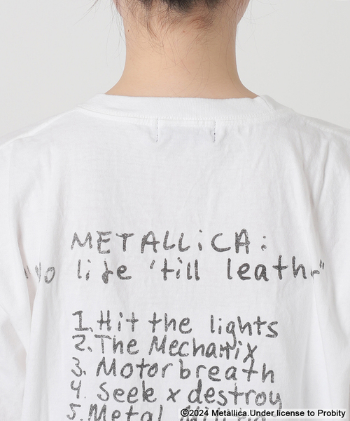 GOOD ROCK SPEED（グッドロックスピード）の「【GOOD ROCK SPEED / グッドロックスピード】METALLICA cassette tape（Tシャツ/カットソー・レディース・ホワイト・FREE）」の16枚目の写真