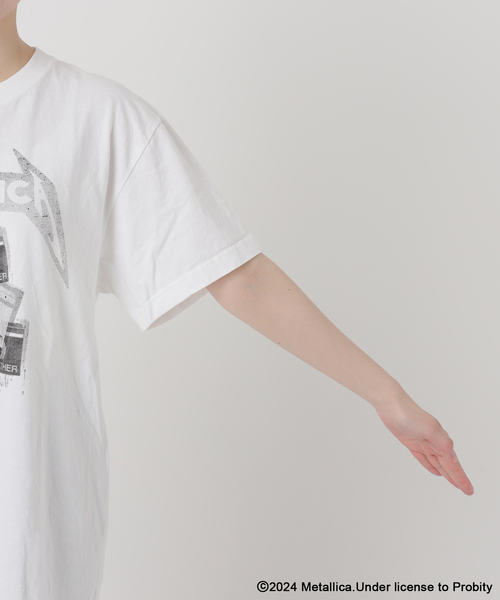 GOOD ROCK SPEED（グッドロックスピード）の「【GOOD ROCK SPEED / グッドロックスピード】METALLICA cassette tape（Tシャツ/カットソー・レディース・ホワイト・FREE）」の17枚目の写真
