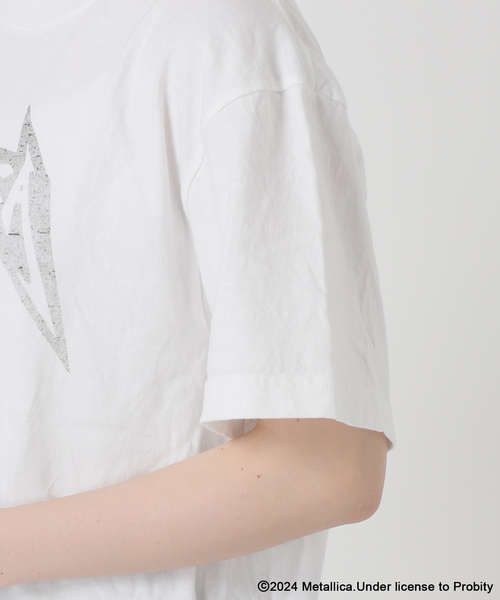 GOOD ROCK SPEED（グッドロックスピード）の「【GOOD ROCK SPEED / グッドロックスピード】METALLICA cassette tape（Tシャツ/カットソー・レディース・ホワイト・FREE）」の18枚目の写真