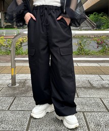 shrita | ドロスト付きカーゴパンツ【低身長さん向けSサイズ展開あり】(カーゴパンツ)