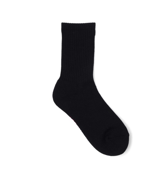 MILKFED.(ミルクフェド)の「ARCH LOGO SOCKS(ソックス/靴下・レディース・ベージュ/ホワイト/ブラック・ONE SIZE)」の8枚目の写真