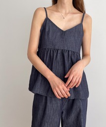 CANAL JEAN | El mar　NON FADEデニムキャミ(キャミソール)