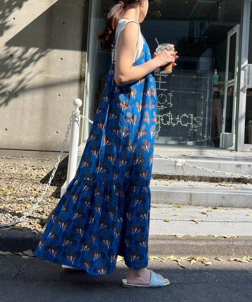 極美品✨PLEATS PLEASE チュニックワンピース アフリカンバティック3